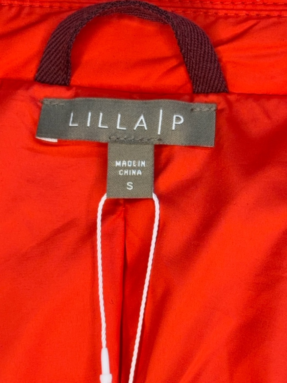 Lilla P Vibrant Red Single-Button Puff Blazer - Picture 9 of 11